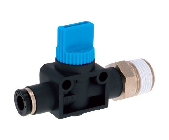 ハンドバルブ　ストレートA3方弁チューブ6出力R3/8