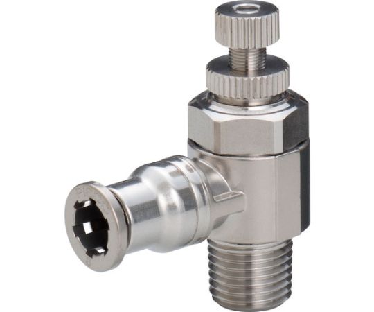 スロットルバルブSUS316継手