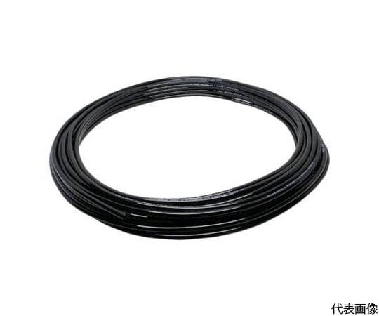 空気専用ポリウレタンチューブ ブラック 12×8mm 20m