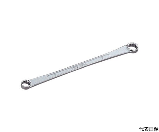 ロングメガネレンチ　対辺寸法22×24mm