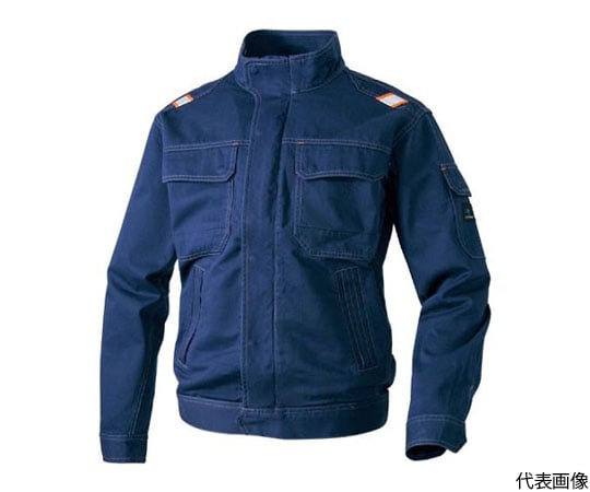 長袖ジャンパー　ネイビー　M