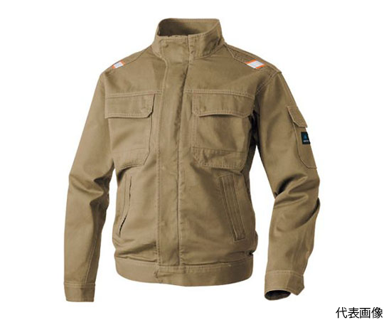 長袖ジャンパー　カーキ　3L