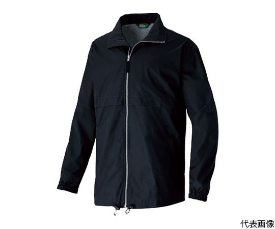 エコショートコート（男女兼用）　ブラック　LL