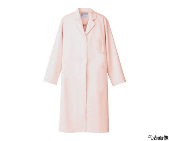 レディース白衣コート　ピンク　5L