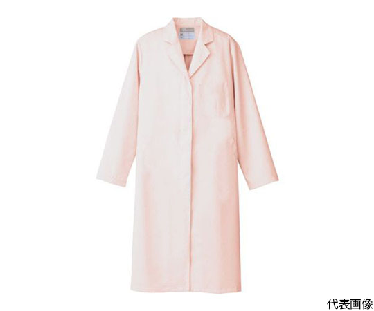 レディース白衣コート　ピンク　LL