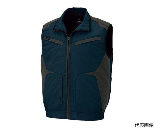 空調服用ベスト（空調服TM）　ディープネイビー　SS　AZ30587-018-SS