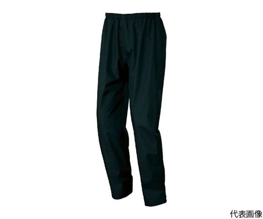 ディアプレックスストレッチ　レインパンツ　ブラック　4L