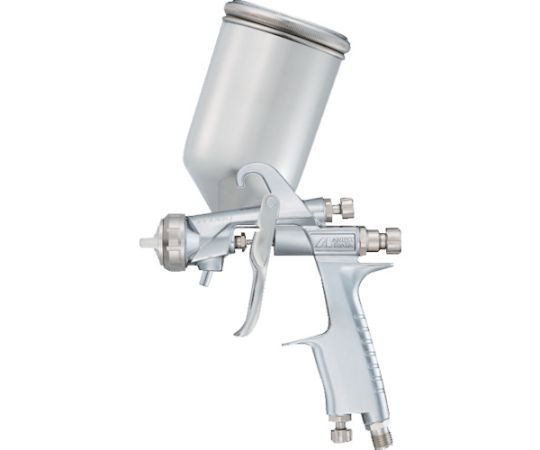 小形スプレーガン（重力式） ノズル口径Φ1.8 空気使用料170L/min