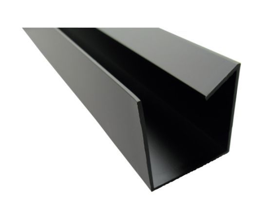 アルミ母屋材　30x30x1.1　ブラック　3.65m