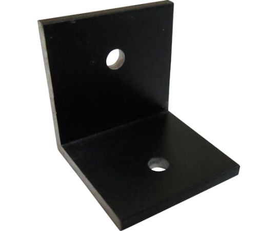 アルミアングルピース穴アキ30　ブラック