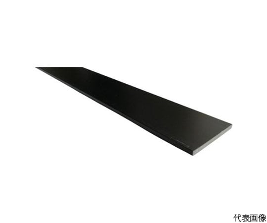 アルミフラットバー　10X3.0　ブラック　2m