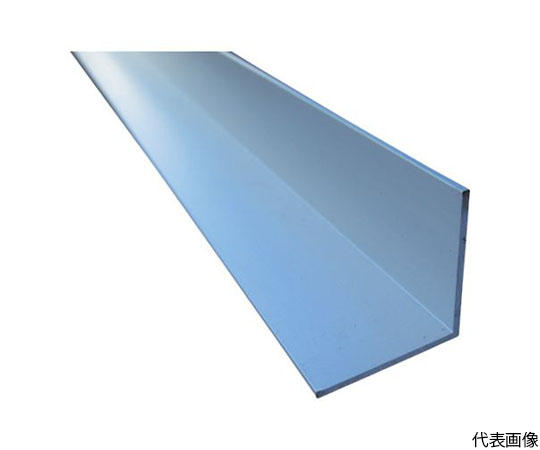 アルミモールアングル　9X9X1.0　シルバー　2m