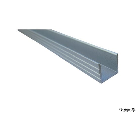 アルミモール　パネル縁コ型7.0　シルバー　2m