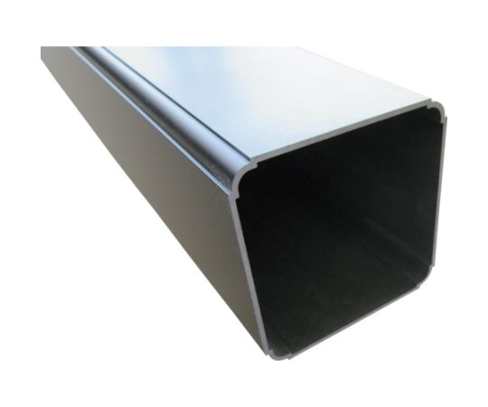 アルミテラス柱　60x60x1.3　ブラック　3m