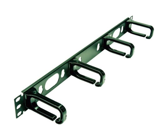 リング型 水平ケーブル管理パネル 表面リング1U