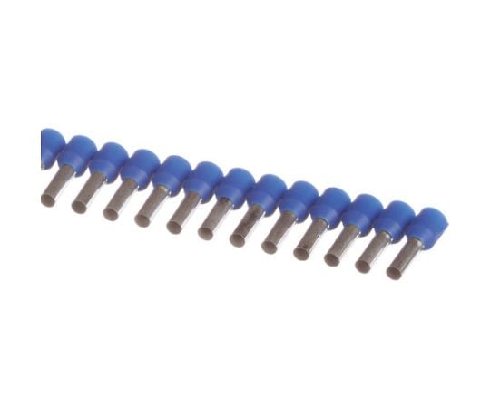 CT-1000用絶縁付きフェルール端子　青　500個入り