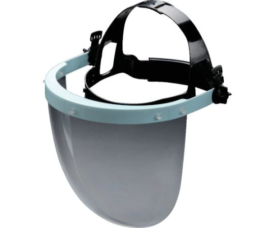 ヘッドギア型防災面（帯電防止シールド面・球面）