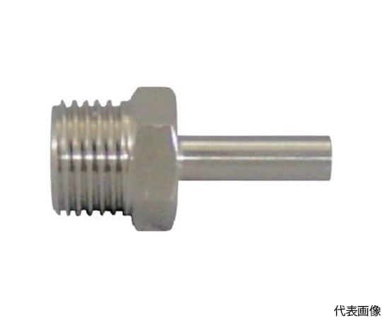 M16チューブアダプターM16X1.5（左）6.35X4.3