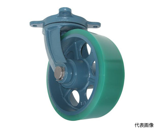 ダグタイル自在金具付ウレタン車輪