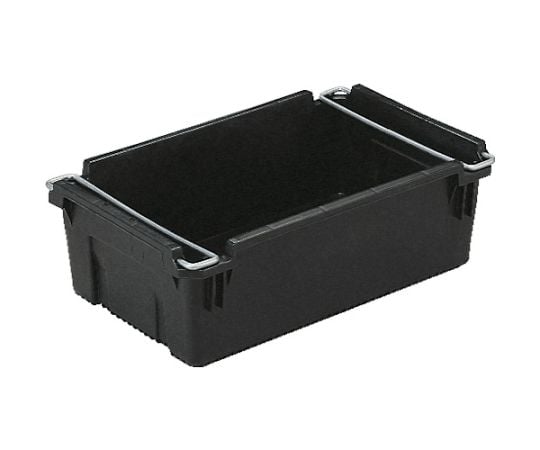 ネスティングコンテナー　サンバケット#37Nー3（導電）　黒