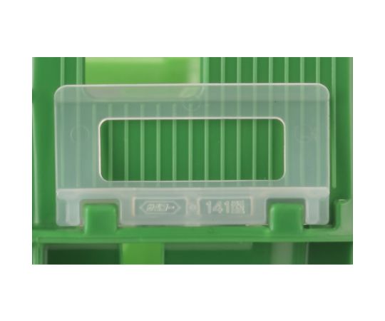 コンテナ用カード差し　141型（ワンタッチ式）　透明