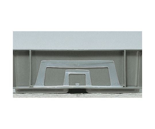 コンテナ用カード差し　5型（ワンタッチ式）　透明