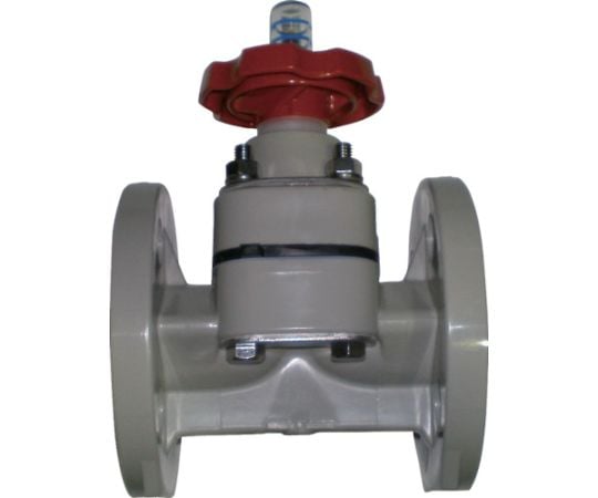 ダイヤフラム　本体：PP　隔膜：PTFE　10Kフランジ100A