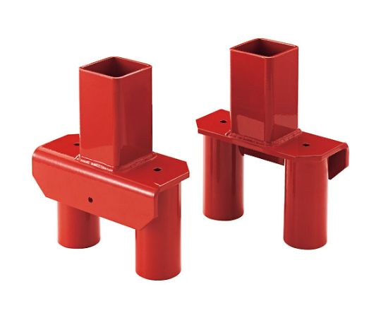 アルミ運搬車イットン台車用連結金具（17583） 連結パイプ取付用