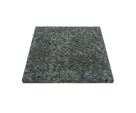 ゴムマット　ペレマット　5×100×100mm　黒