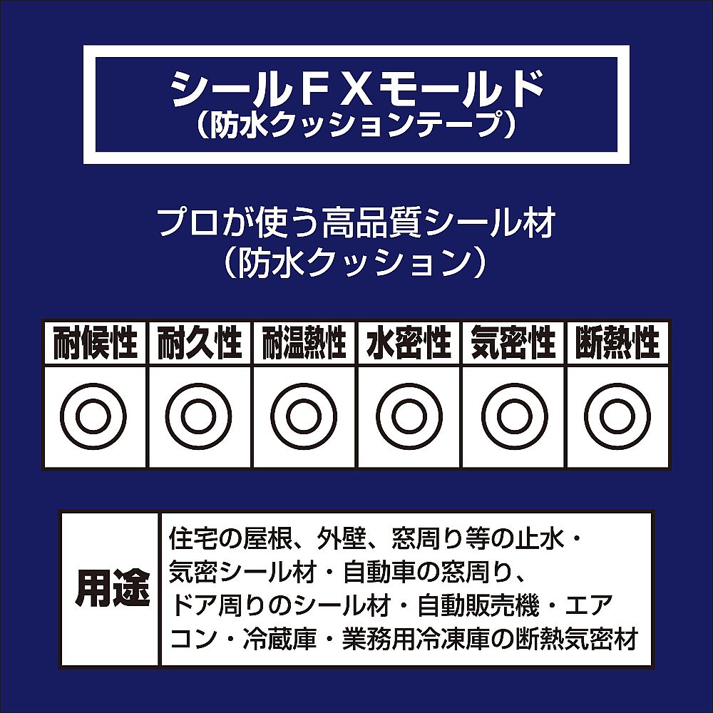 64-5077-69 シールフレックスモールド 5mm×10mm×2m SFM-014