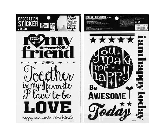 64 5078 29 男前ウォールステッカー Friend Wds33 Axel アズワン 64 5078 29 男前ウォールステッカー Friend Wds33 Axel アズワン