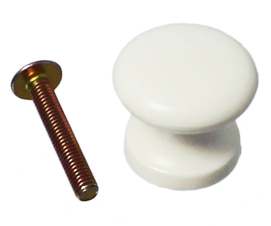 PCスターツマミ　22mm　白