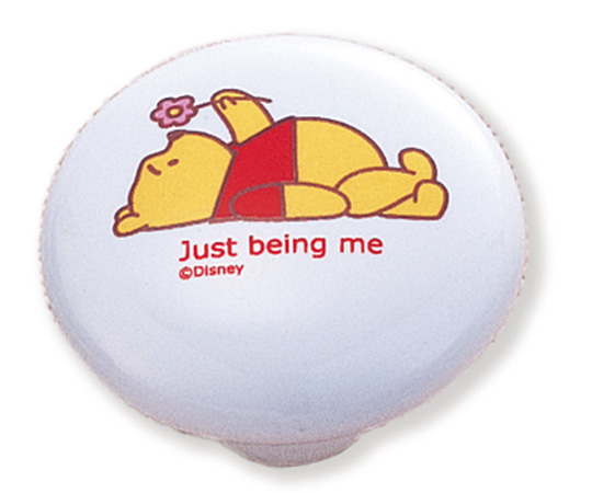 陶器ツマミ　38mm　プー1