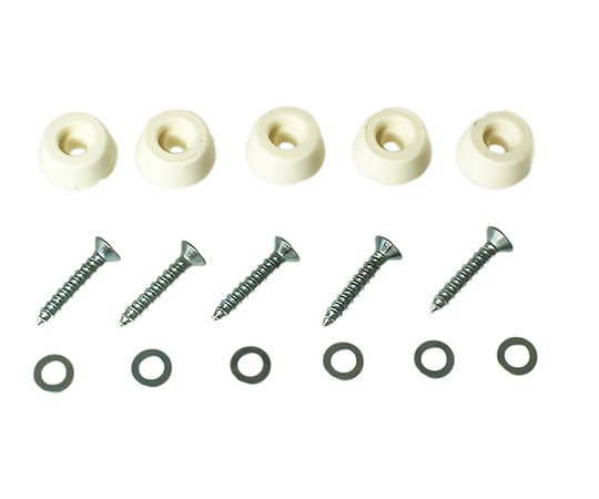 AR戸当　5mm　白　5個入