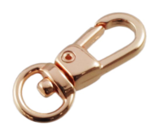 D型スナップ　ピンクゴールド