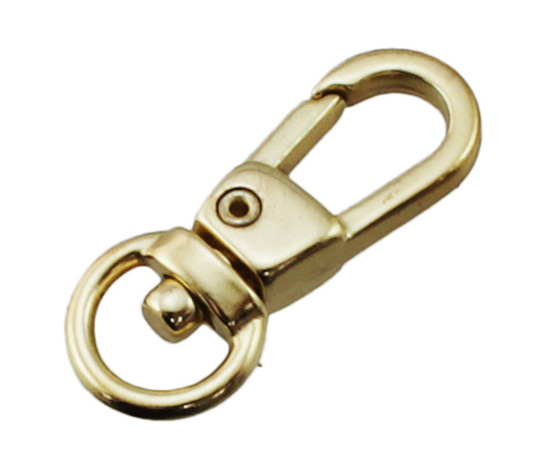 D型スナップ　ゴールド