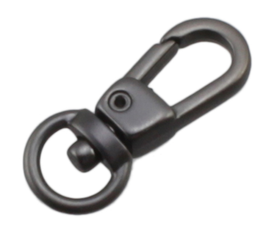 D型スナップ　マットブラック