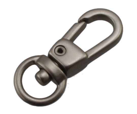 D型スナップ　マットシルバー