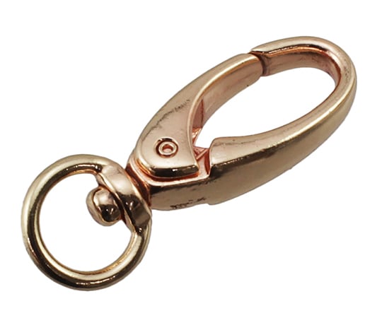 C型スナップ　ピンクゴールド