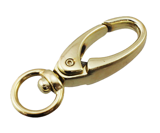 C型スナップ　ゴールド