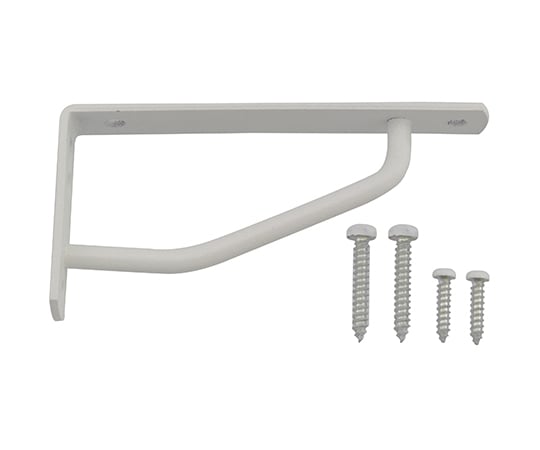 ブラケット 白 64-5085-82 カラースレンダー棚受 ホワイト 98151 【AXEL】 アズワン