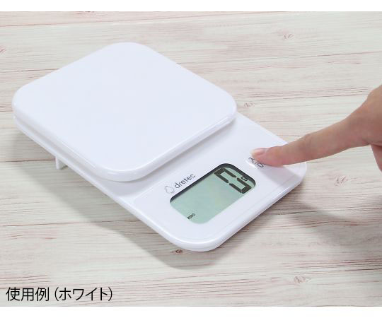 取扱を終了した商品です］デジタルスケール シャンティ 2kg ホワイト