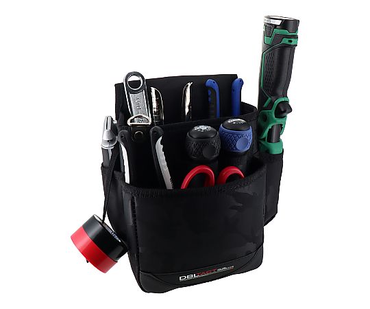 DT　腰袋　ブラック迷彩　#580123