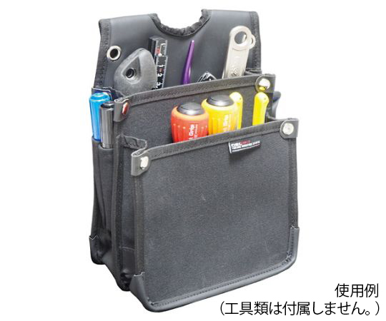 DT　帆布電工袋　ブラック　#582401