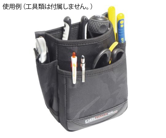 DBLTACT　2段腰袋　DT-02S-BC