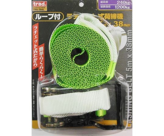TRAD　ラチェット荷締ベルト　TRN-385L