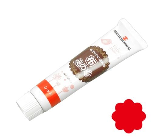 布えのぐ　レッド