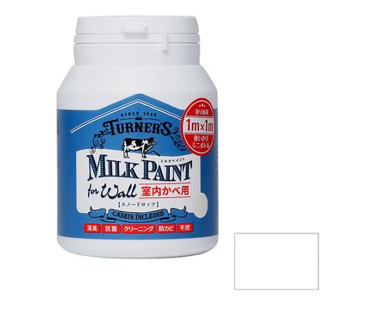 ミルクペイントforウォール　200mL　スノードロップ
