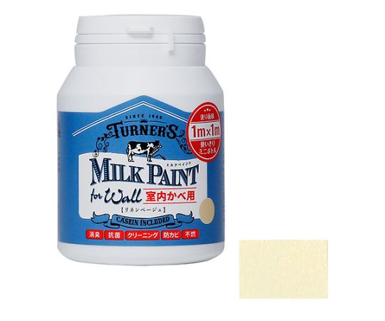 ミルクペイントforウォール　200mL　リネンベージュ