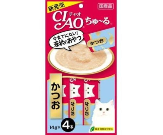 CIAO　ちゅ～る　かつお　14g×4本